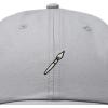 image:imageDALIX Paint Brush Embroidered Adjustable Artist Cotton Twill Dad Hat for MenGray