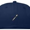 image:imageDALIX Paint Brush Embroidered Adjustable Artist Cotton Twill Dad Hat for MenNavy Blue