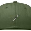 image:imageDALIX Paint Brush Embroidered Adjustable Artist Cotton Twill Dad Hat for MenOlive