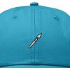 image:imageDALIX Paint Brush Embroidered Adjustable Artist Cotton Twill Dad Hat for MenTeal