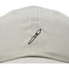 image:imageDALIX Paint Brush Embroidered Adjustable Artist Cotton Twill Dad Hat for MenWashed Stone White