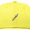 image:imageDALIX Paint Brush Embroidered Adjustable Artist Cotton Twill Dad Hat for MenYellow