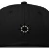 image:imageDALIX Ship Wheel Embroidered Dad Hat Adjustable Cotton Twill Baseball Cap Casual for MenBlack