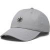 image:imageDALIX Ship Wheel Embroidered Dad Hat Adjustable Cotton Twill Baseball Cap Casual for MenGray