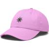 image:imageDALIX Ship Wheel Embroidered Dad Hat Adjustable Cotton Twill Baseball Cap Casual for MenLight Pink