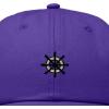 image:imageDALIX Ship Wheel Embroidered Dad Hat Adjustable Cotton Twill Baseball Cap Casual for MenPurple