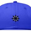 image:imageDALIX Ship Wheel Embroidered Dad Hat Adjustable Cotton Twill Baseball Cap Casual for MenRoyal Blue