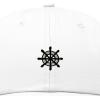 image:imageDALIX Ship Wheel Embroidered Dad Hat Adjustable Cotton Twill Baseball Cap Casual for MenWhite