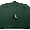 image:imageDALIX Star Embroidered Adjustable Cotton Twill Nautical Dad Hat for MenDark Green