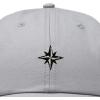 image:imageDALIX Star Embroidered Adjustable Cotton Twill Nautical Dad Hat for MenGray