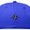 image:imageDALIX Star Embroidered Adjustable Cotton Twill Nautical Dad Hat for MenRoyal Blue