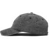 image:imageDALIX Star Embroidered Adjustable Cotton Twill Nautical Dad Hat for MenWashed Black