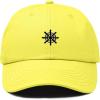 image:imageDALIX Ship Wheel Embroidered Dad Hat Adjustable Cotton Twill Baseball Cap Casual for MenYellow