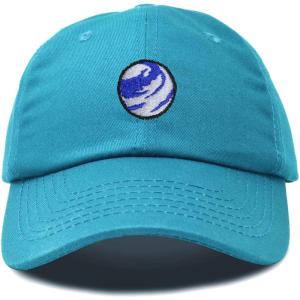 image:imageDALIX Embroidered Earth Baseball Cap Cotton Dad Hat MenTeal