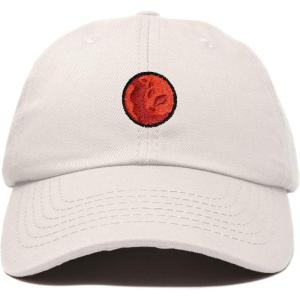 image:imageDALIX Embroidered Mars Baseball Cap Cotton Dad Hat MenBeige