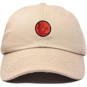image:imageDALIX Embroidered Mars Baseball Cap Cotton Dad Hat MenKhaki