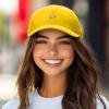 image:imageDALIX Croissant Pastry Embroidered Dad Hat Adjustable Cotton Twill Baseball Cap Cute Casual WomenGold