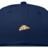 image:imageDALIX Croissant Pastry Embroidered Dad Hat Adjustable Cotton Twill Baseball Cap Cute Casual WomenNavy Blue