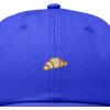 image:imageDALIX Croissant Pastry Embroidered Dad Hat Adjustable Cotton Twill Baseball Cap Cute Casual WomenRoyal Blue