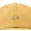 image:imageDALIX Croissant Pastry Embroidered Dad Hat Adjustable Cotton Twill Baseball Cap Cute Casual WomenWashed Gold