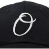 image:imageDALIX Initial Hat Letter O Vintage Womens Baseball Cap Monogram EmbroideredBlack