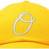 image:imageDALIX Initial Hat Letter O Vintage Womens Baseball Cap Monogram EmbroideredGold