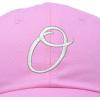 image:imageDALIX Initial Hat Letter O Vintage Womens Baseball Cap Monogram EmbroideredLight Pink
