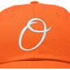 image:imageDALIX Initial Hat Letter O Vintage Womens Baseball Cap Monogram EmbroideredOrange