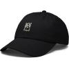 image:imageDALIX Portrait Frame Embroidered Adjustable Art Cotton Twill Dad Hat for WomenBlack
