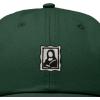 image:imageDALIX Portrait Frame Embroidered Adjustable Art Cotton Twill Dad Hat for WomenDark Green