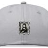 image:imageDALIX Portrait Frame Embroidered Adjustable Art Cotton Twill Dad Hat for WomenGray