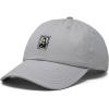 image:imageDALIX Portrait Frame Embroidered Adjustable Art Cotton Twill Dad Hat for WomenGray