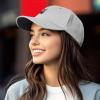 image:imageDALIX Portrait Frame Embroidered Adjustable Art Cotton Twill Dad Hat for WomenGray