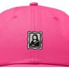 image:imageDALIX Portrait Frame Embroidered Adjustable Art Cotton Twill Dad Hat for WomenHot Pink