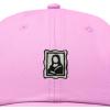 image:imageDALIX Portrait Frame Embroidered Adjustable Art Cotton Twill Dad Hat for WomenLight Pink