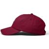 image:imageDALIX Portrait Frame Embroidered Adjustable Art Cotton Twill Dad Hat for WomenMaroon