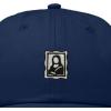 image:imageDALIX Portrait Frame Embroidered Adjustable Art Cotton Twill Dad Hat for WomenNavy Blue