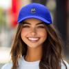 image:imageDALIX Portrait Frame Embroidered Adjustable Art Cotton Twill Dad Hat for WomenRoyal Blue