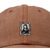image:imageDALIX Portrait Frame Embroidered Adjustable Art Cotton Twill Dad Hat for WomenWashed Orange