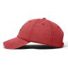 image:imageDALIX Portrait Frame Embroidered Adjustable Art Cotton Twill Dad Hat for WomenWashed Red