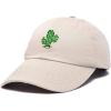 image:imageDALIX Saguaro Cactus Hat Womens Succulent Washed Baseball CapBeige