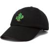 image:imageDALIX Saguaro Cactus Hat Womens Succulent Washed Baseball CapBlack