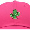 image:imageDALIX Saguaro Cactus Hat Womens Succulent Washed Baseball CapHot Pink