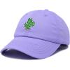 image:imageDALIX Saguaro Cactus Hat Womens Succulent Washed Baseball CapLavender