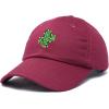 image:imageDALIX Saguaro Cactus Hat Womens Succulent Washed Baseball CapMaroon