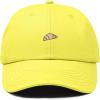 image:imageDALIX Croissant Pastry Embroidered Dad Hat Adjustable Cotton Twill Baseball Cap Cute Casual WomenYellow