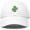 image:imageDALIX Saguaro Cactus Hat Womens Succulent Washed Baseball CapWhite