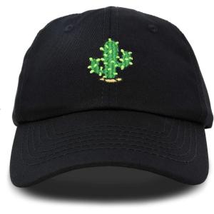 image:imageDALIX Saguaro Cactus Hat Womens Succulent Washed Baseball CapBlack