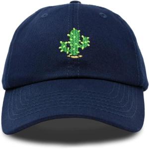 image:imageDALIX Saguaro Cactus Hat Womens Succulent Washed Baseball CapNavy Blue