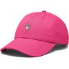 image:imageDALIX Dinosaur Track Footprint Embroidered Adjustable Cotton Twill Dad Hat for MenHot Pink